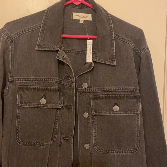 Jackets & Coats Nwt Madewell Flappocket Jean Jacket Poshmark